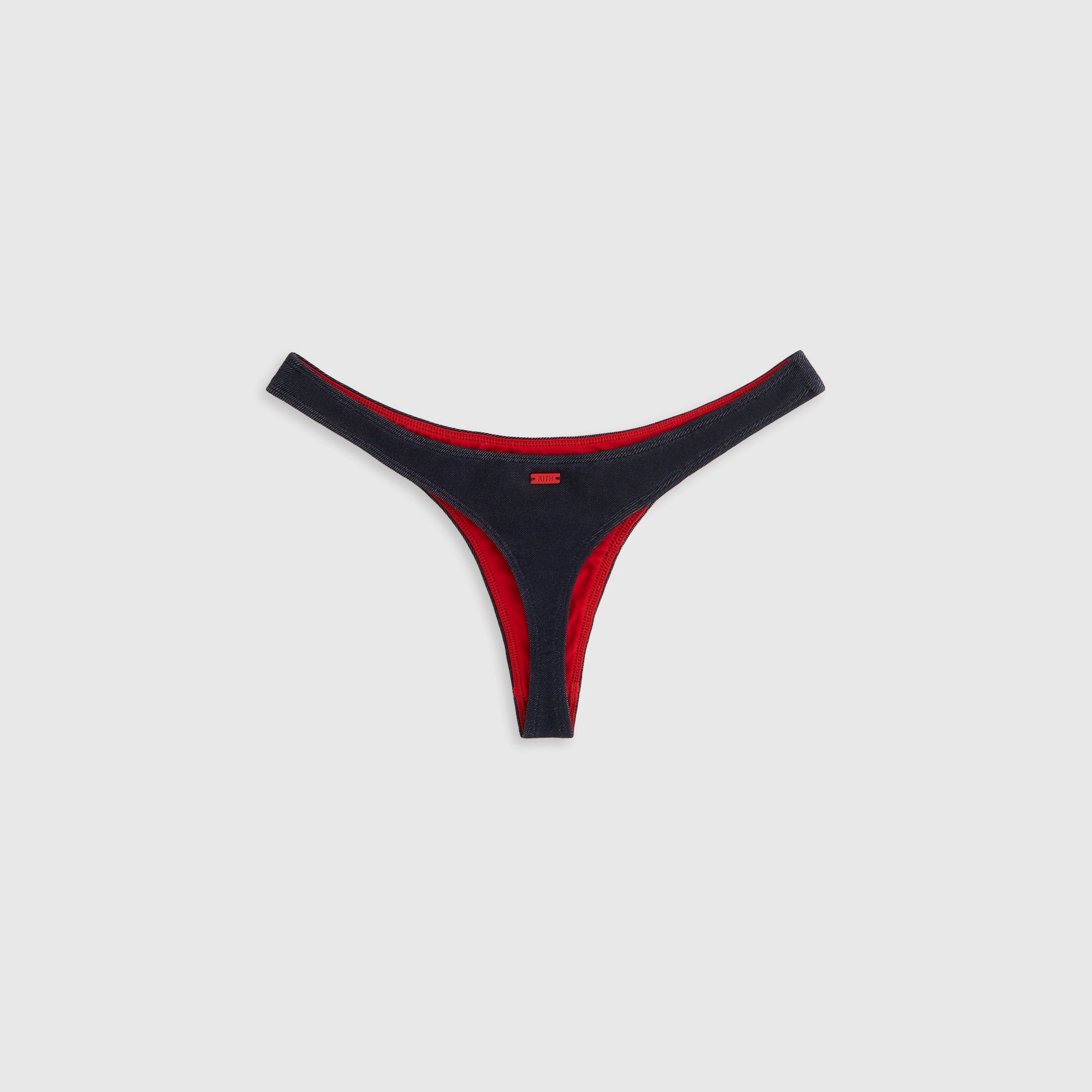 Kith Women Teegan High Cut Thong Bottoms - Nocturnal Tropical Getaway Island Life