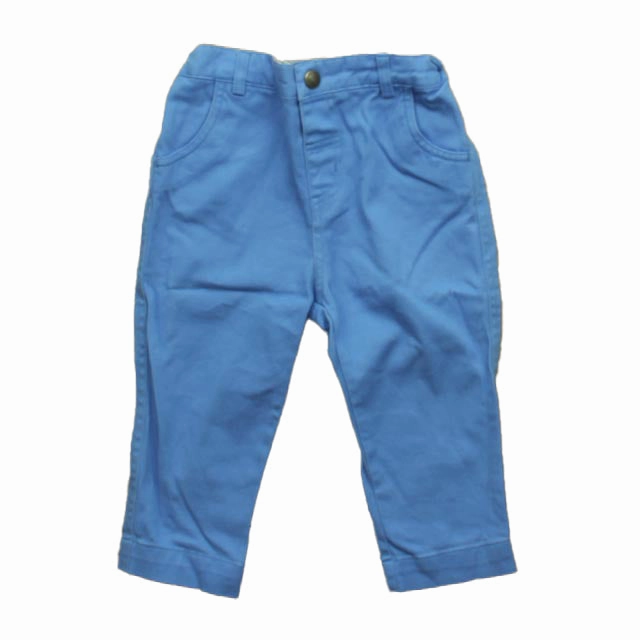 JoJo Maman Bebe Girls Blue Pants Size: 3-4T EcoFriendlyMaterials Travel Ready