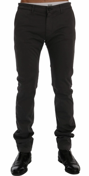 Classic Cut Comfort Stretch Weave GF Ferre  Cotton Stretch Chinos Men's Pants