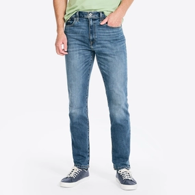 Nautica Mens Vintage Straight Stretch Denim Family Style Gym Ready Daily Wear