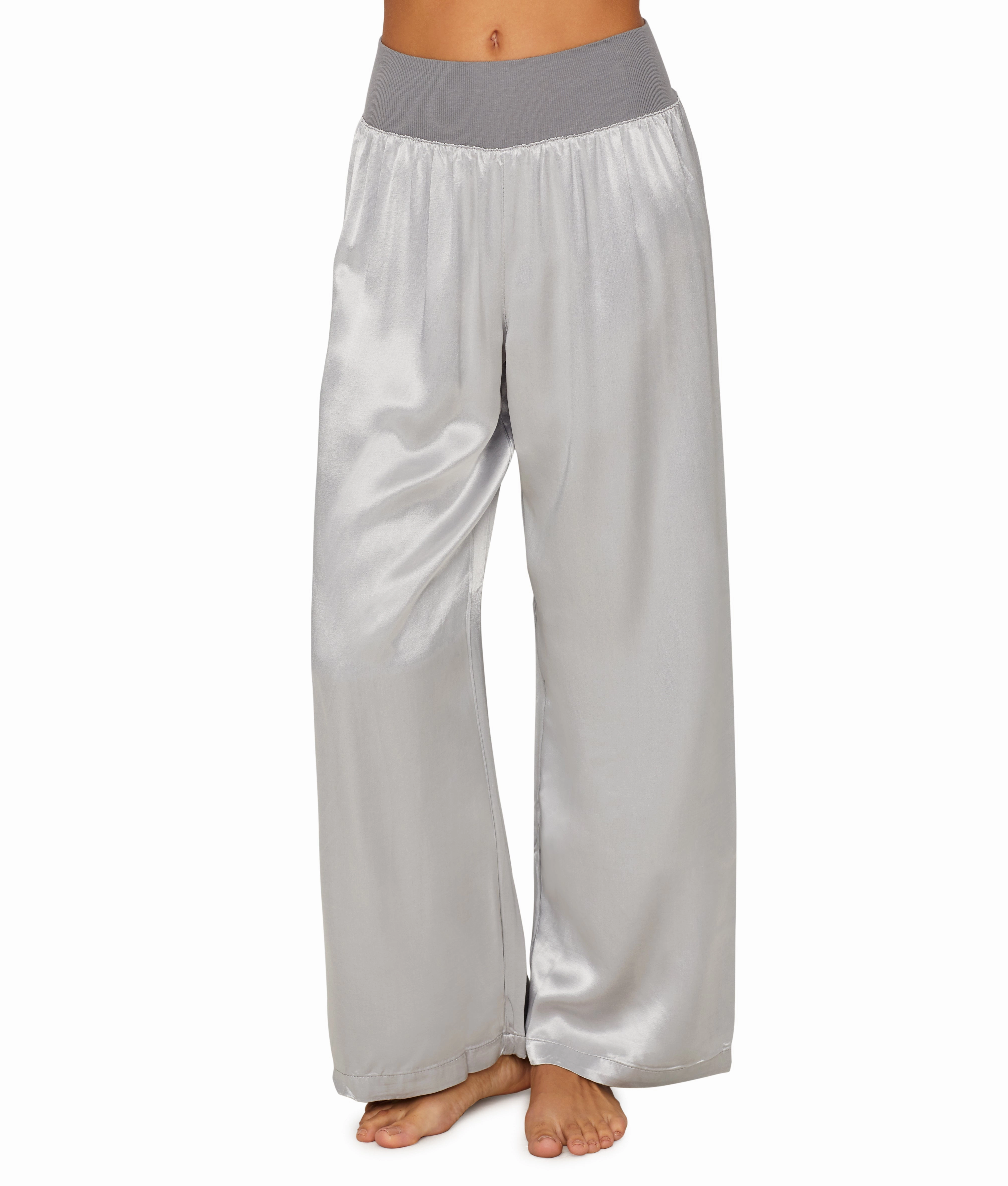 Sustainable Manufacturing PJ Harlow Women's Lola Satin Lounge Pants