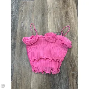 Tank Top By Lush In Pink, Size: Xl Brushed Inner Layer