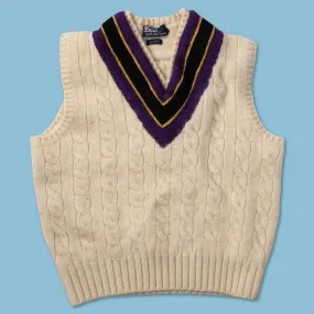 product neutral versatility Women's Polo Ralph Lauren Knit Sweater Vest Small