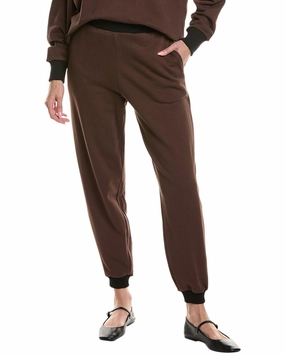 Midweight Knit Drapey Texture WeWoreWhat Slim Leg Jogger Pant