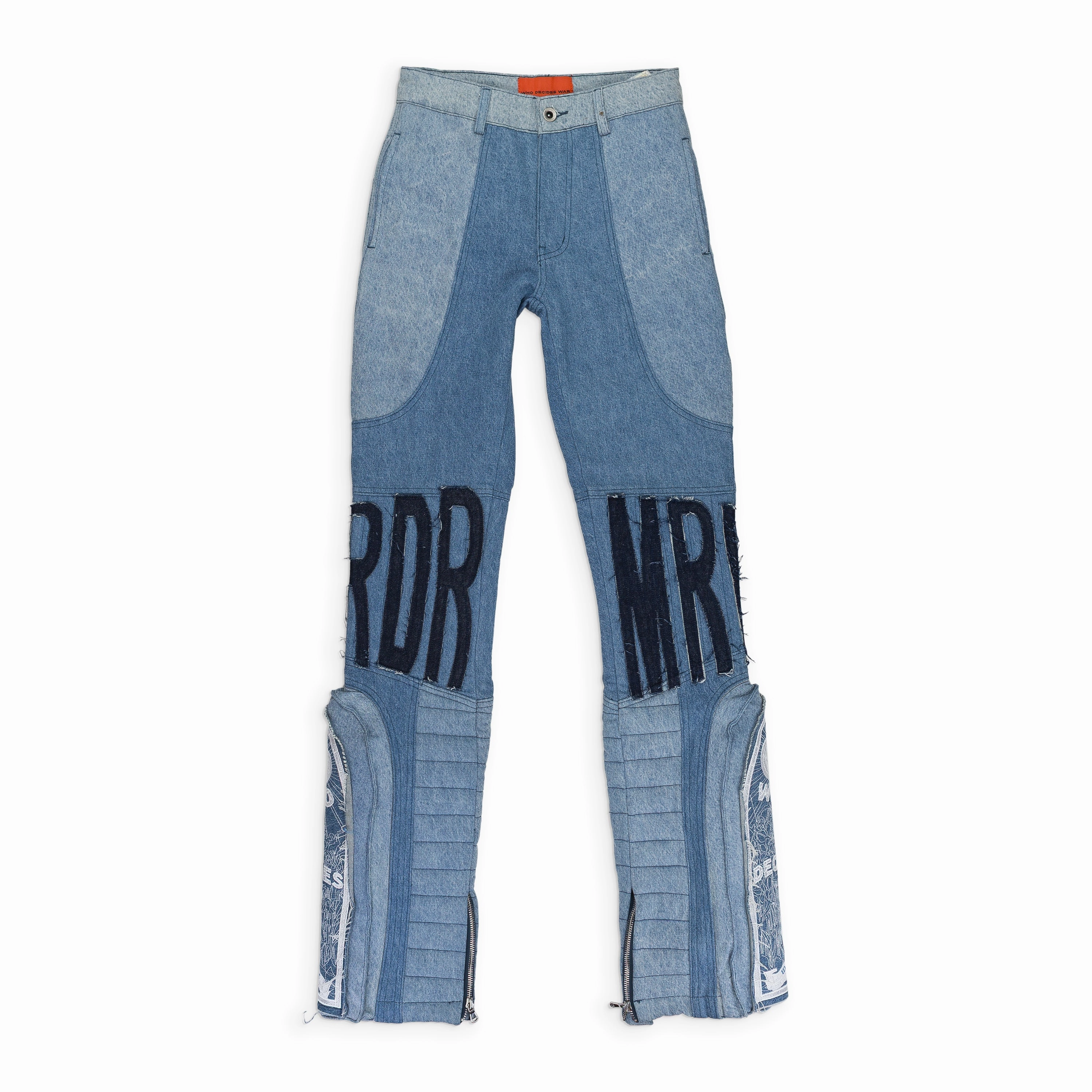 Minimalist Traveler Gear Bold Look Who Decides War Mrdr Moto Denim - Indigo