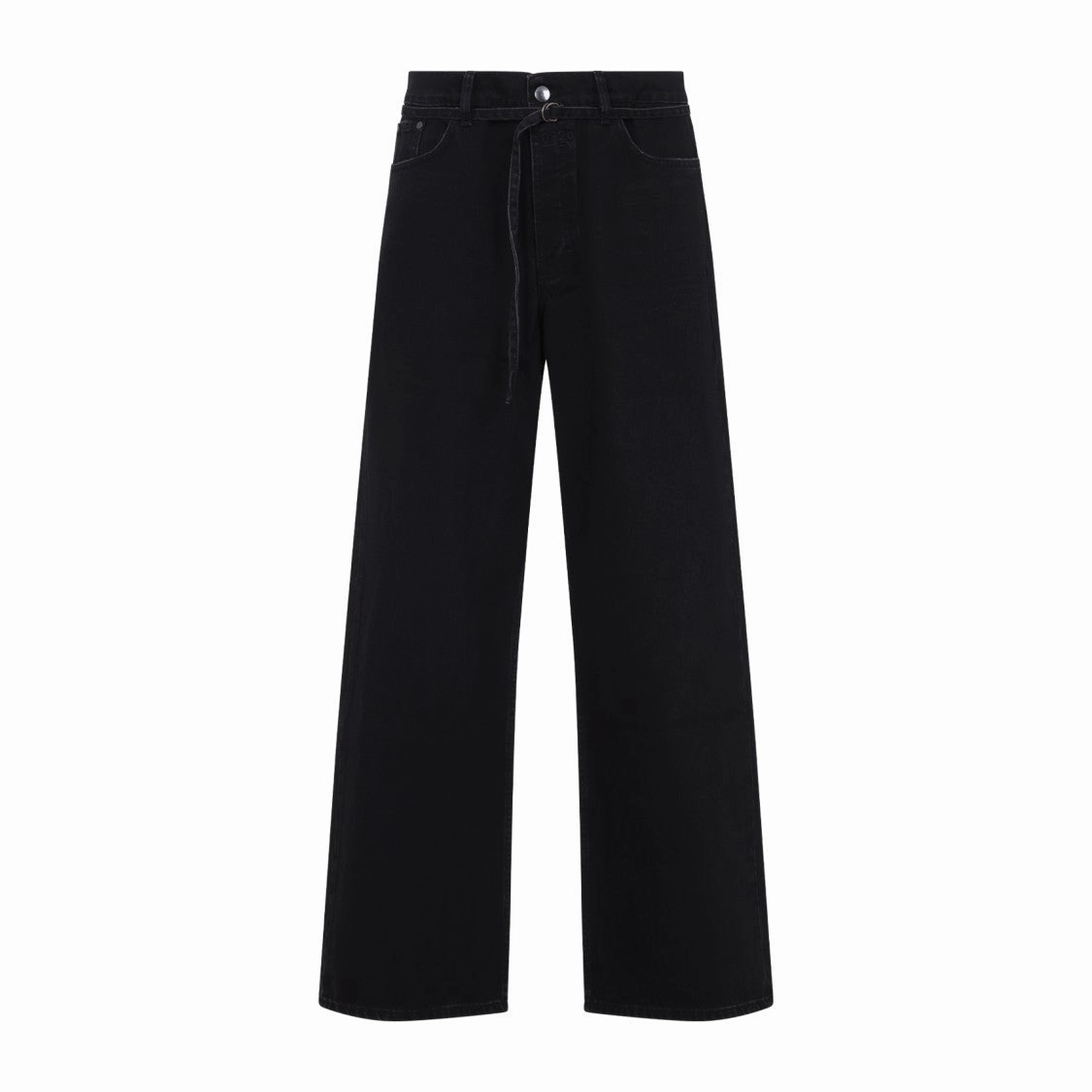 Wide-Leg Black Jeans With High Waist Soft Touch Evening Stroll Urban Explorer