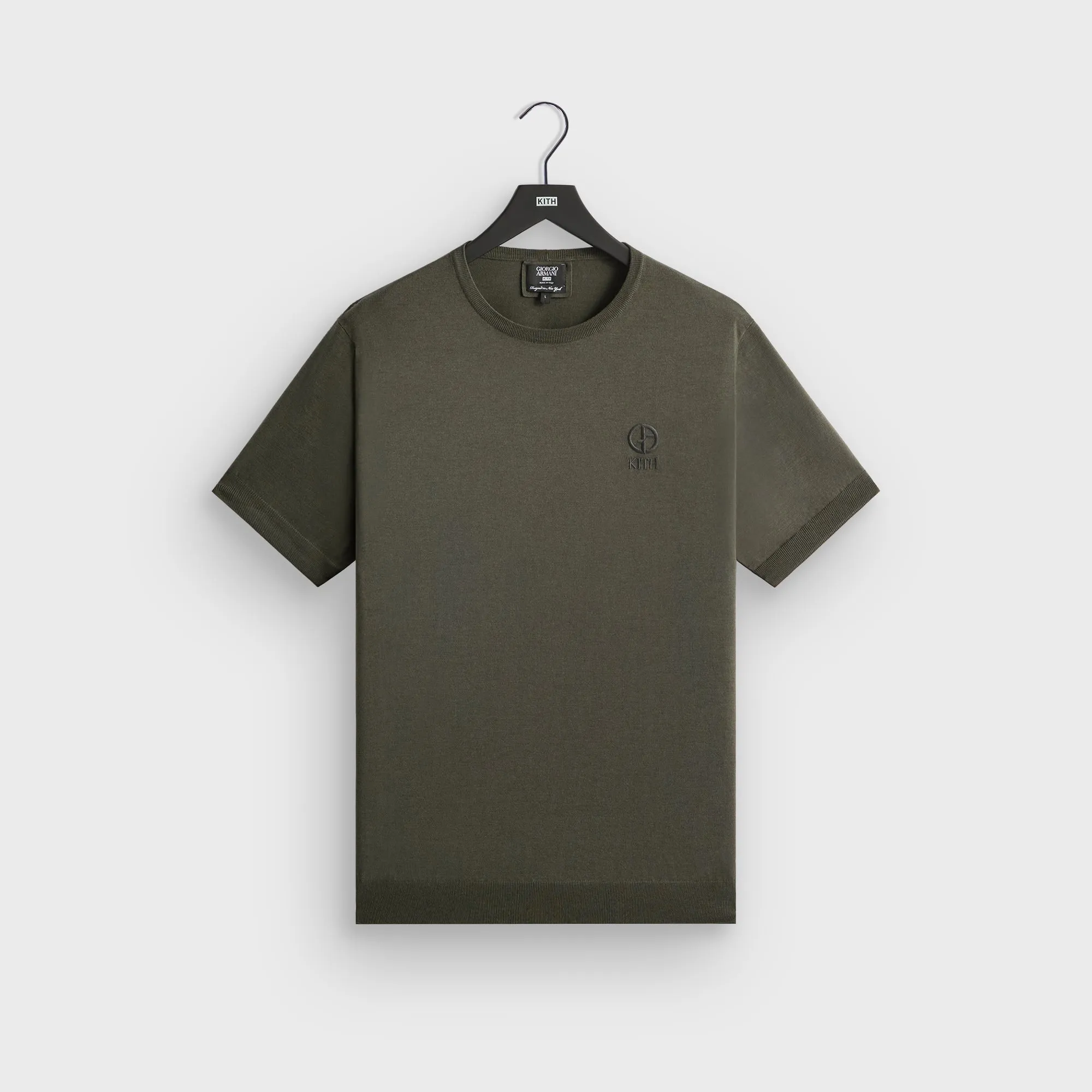 Giorgio Armani & Kith Crewneck Jumper - Seam Relaxed Style Fashion Layer