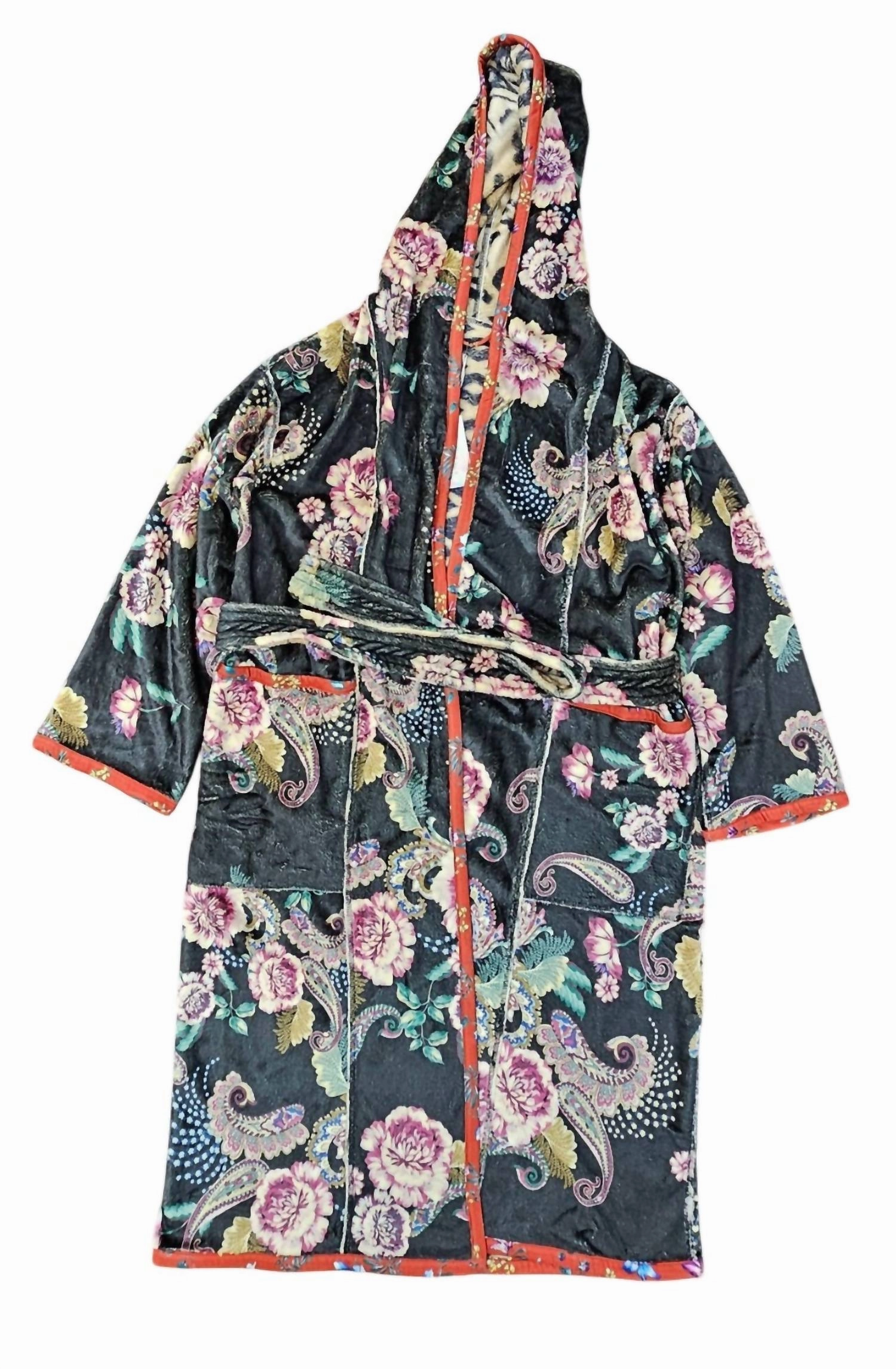 Women's Aditi Camino Serra Reversible Robe stain resistant coating