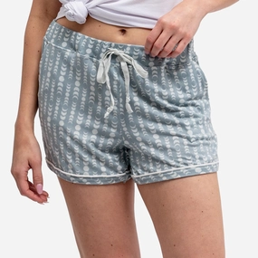 Moisture Wicking Technology No Slip Grip Women's Pajama Shorts
