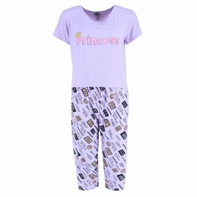 NonIrritating Seam Construction AntiSlip Grip Hem Women's Plus Princess Shirt Makeup Capris