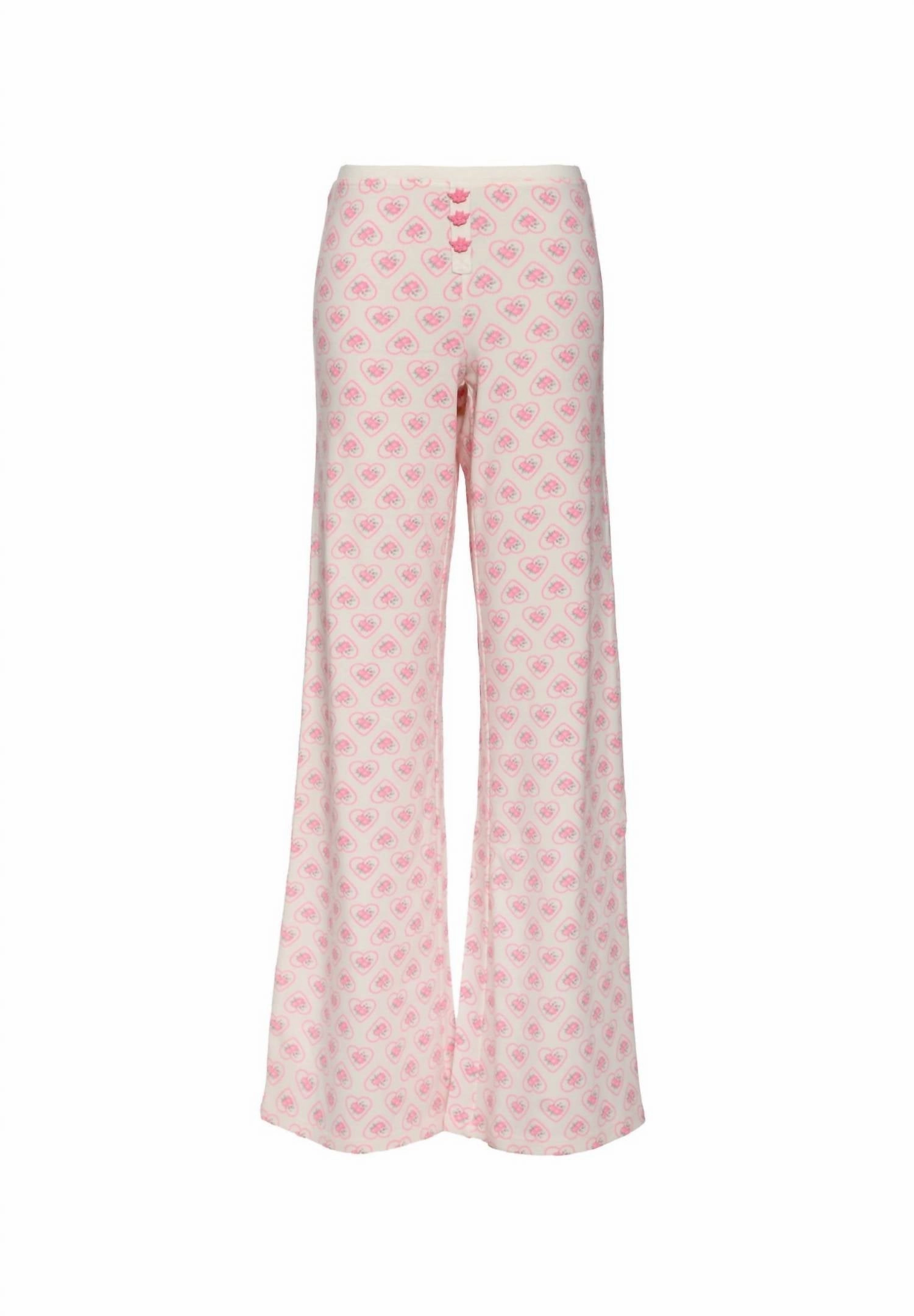 Ultra Soft Weave Women's Sweet Sadie Pj Bottom In White