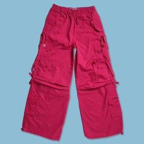 Women's Y2K DS Parachute Pants Active Wear Noise Reduciting Fabric
