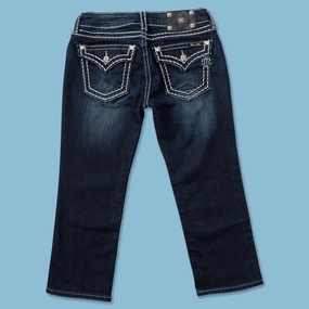 Comfortable Fashion Outdoor Essentials Women's Y2K Miss Me Denim Pants W29
