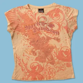 Women's Y2K Harley Davidson Top Large Temperature Regulating