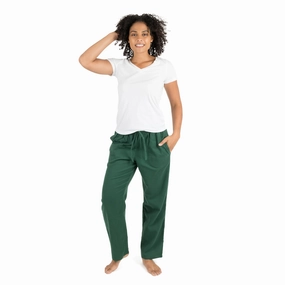 Microfiber Material Womens Flannel Pajama Pants