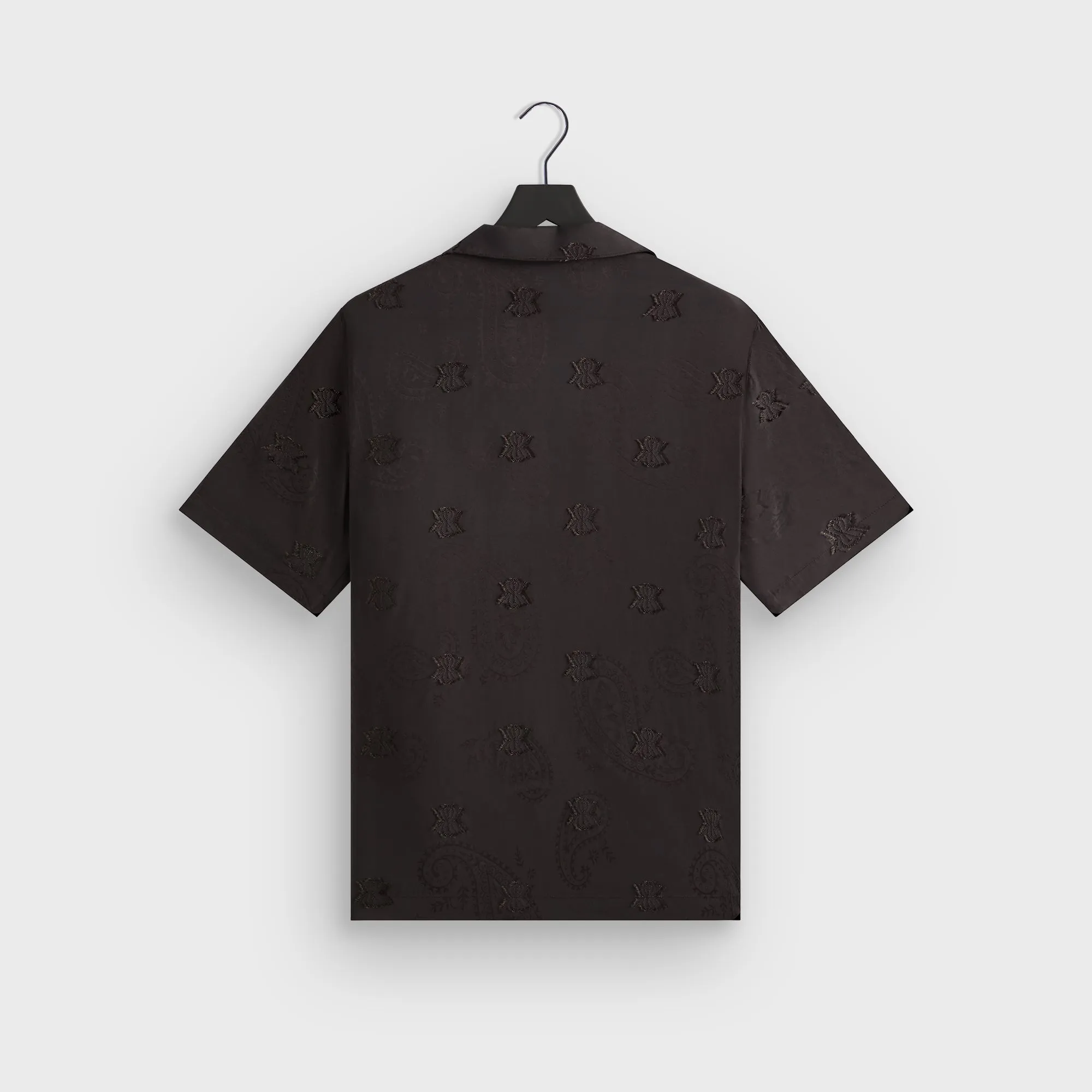 Kith Short Sleeve Thompson Camp Collar Shirt - Kindling fade resistant color
