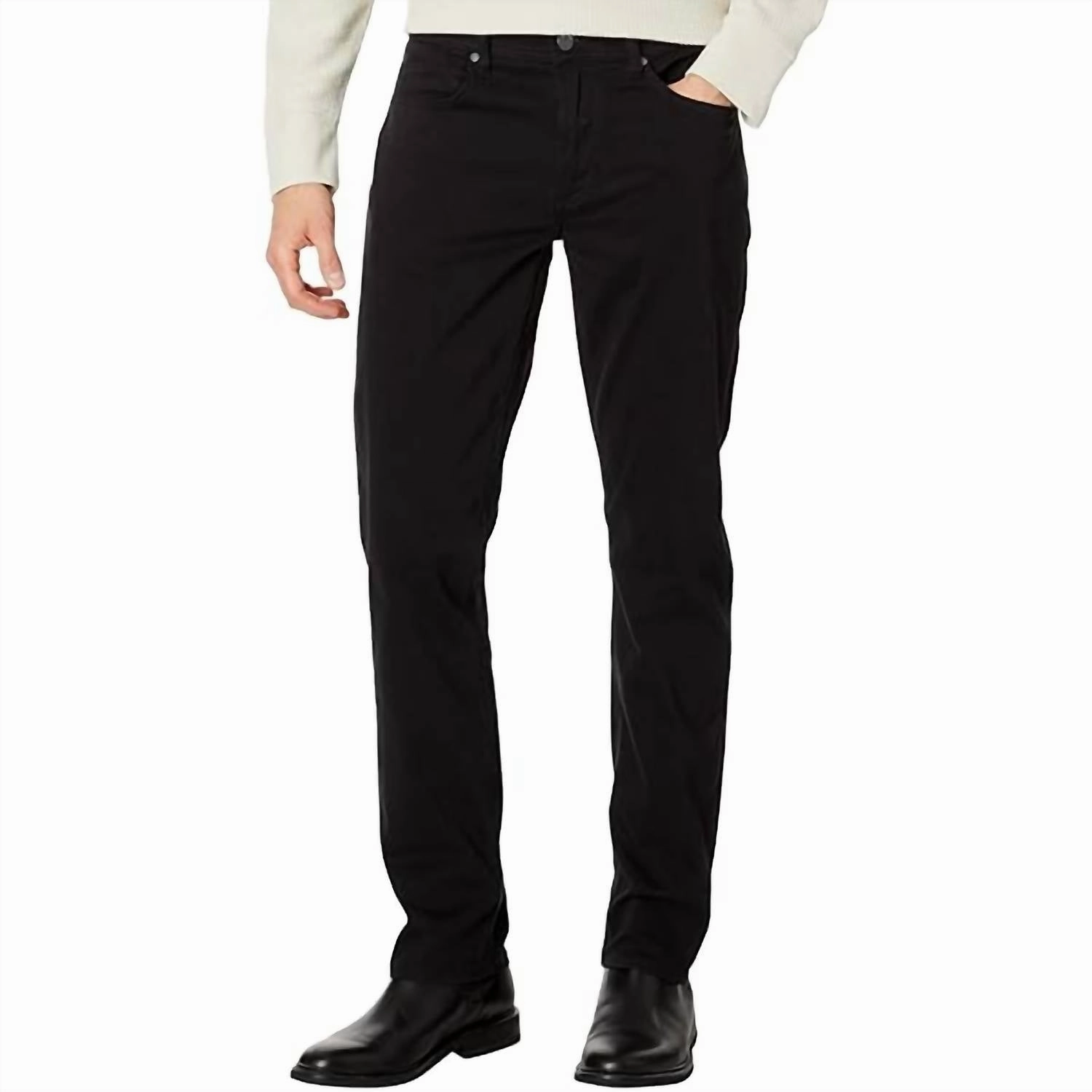 Smart Casual Sunny Vibes Vibrant Relaxed Style Wooster Slim Fit Mens Jeans In Jet Black