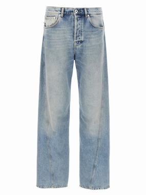 Twisted Hem' Jeans Minimalist Traveler Gear Bold Look
