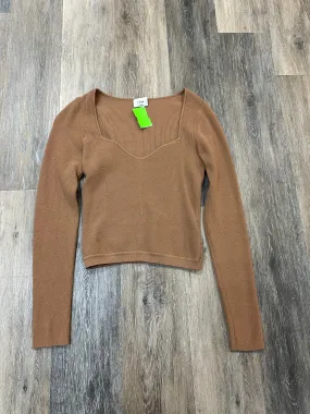 QuickDry Performance Top Long Sleeve By Wilfred In Tan, Size: S