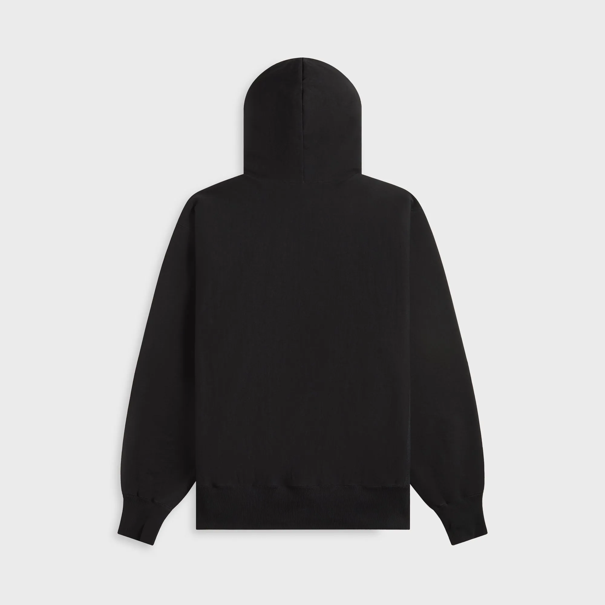 City related Sleep - Wear Auralee Smooth Soft BD Sweat P/O Parka - Black