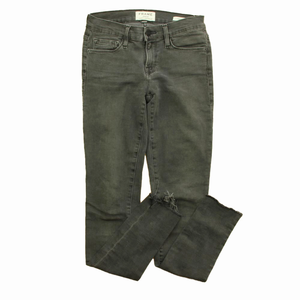 Frame Girls Black Jeans Size: Junior 25 Non Tapered Leg