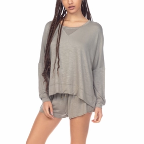 High Rise Fit Honeydew Intimates Starlight Sweatshirt