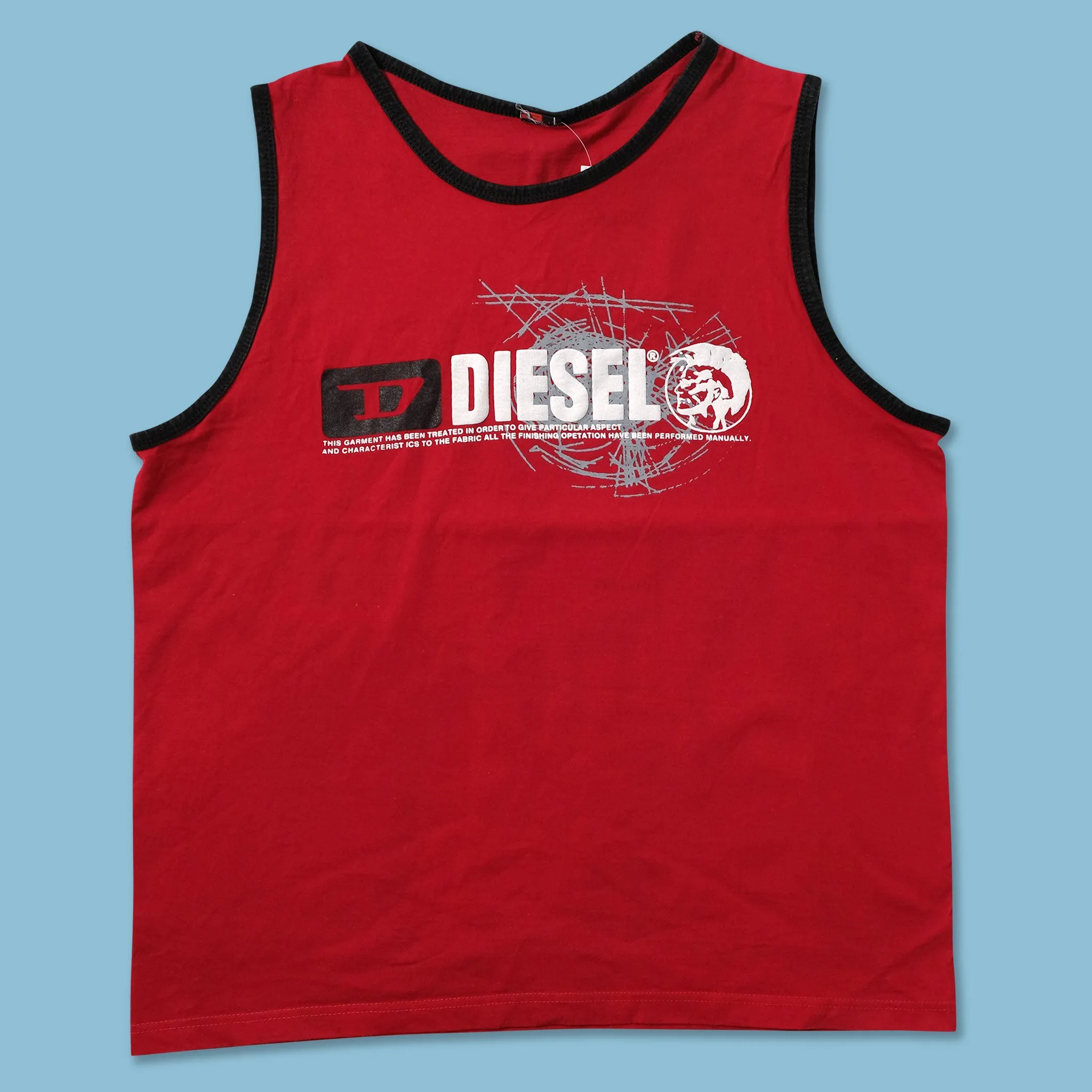 pollution - prevention function Y2K Diesel Tank Top Large