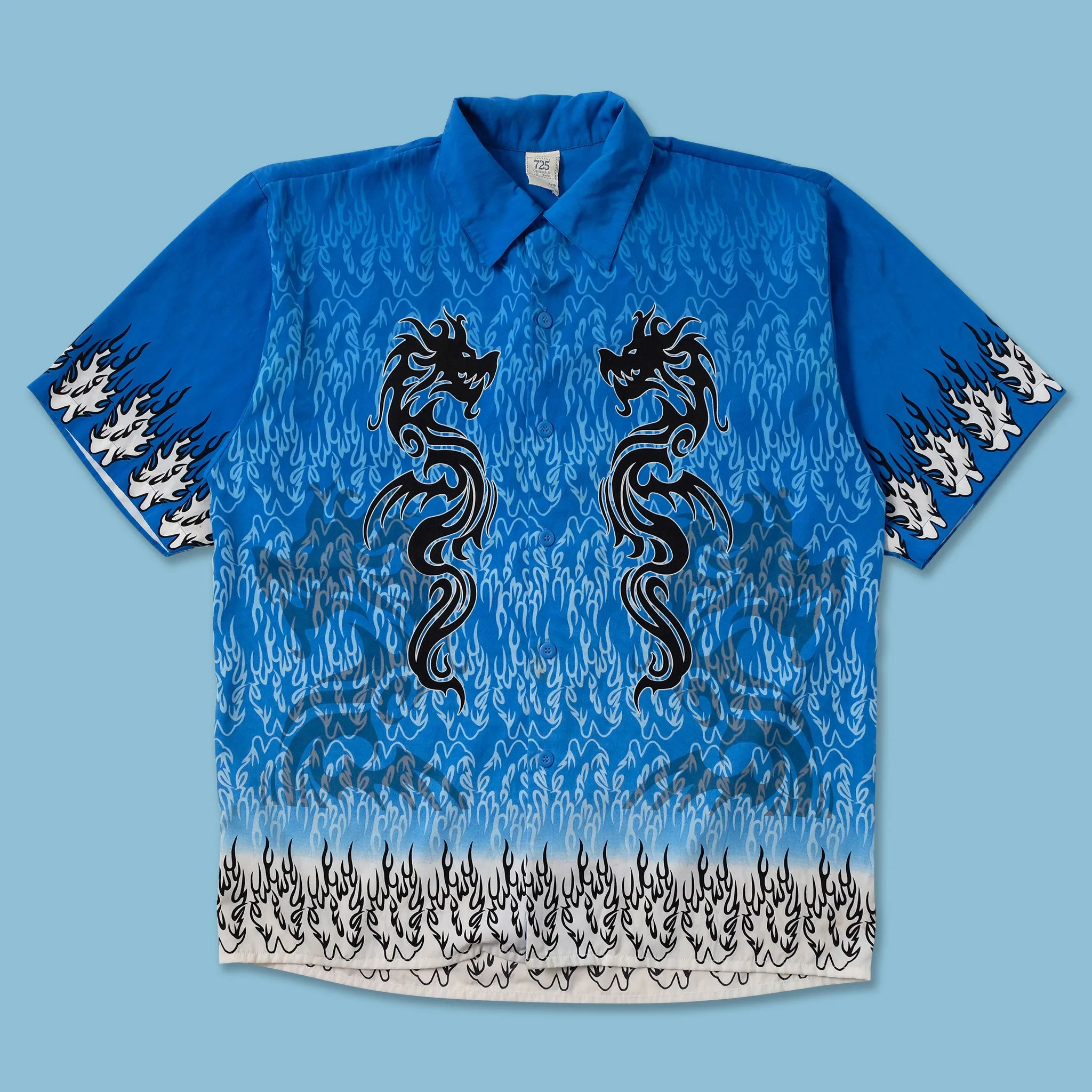 Artistic Design Y2K Dragon Tribal Shirt XXL