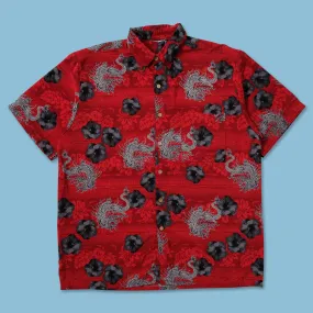 Classic Look Breathable Material Y2K Pattern Shirt XLarge