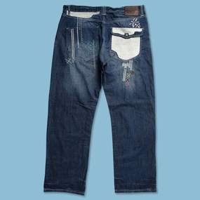 Y2K Akademiks Baggy Pants 40x34 Basic Look Practical Fit