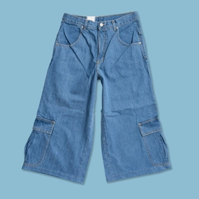 Y2K Baggy Jorts FlexibleMobilityDesign