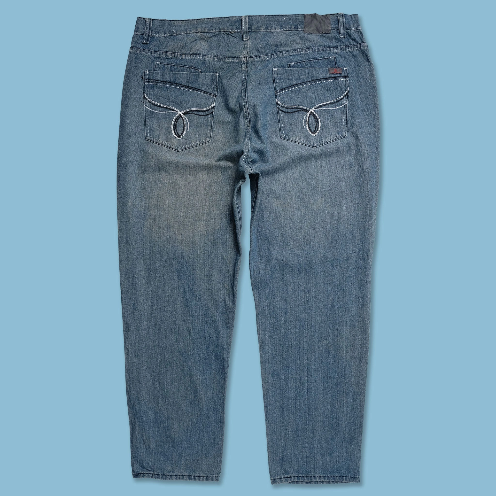 Minimal Edge City Walk Bold Look Y2K Baggy Pants 44x34