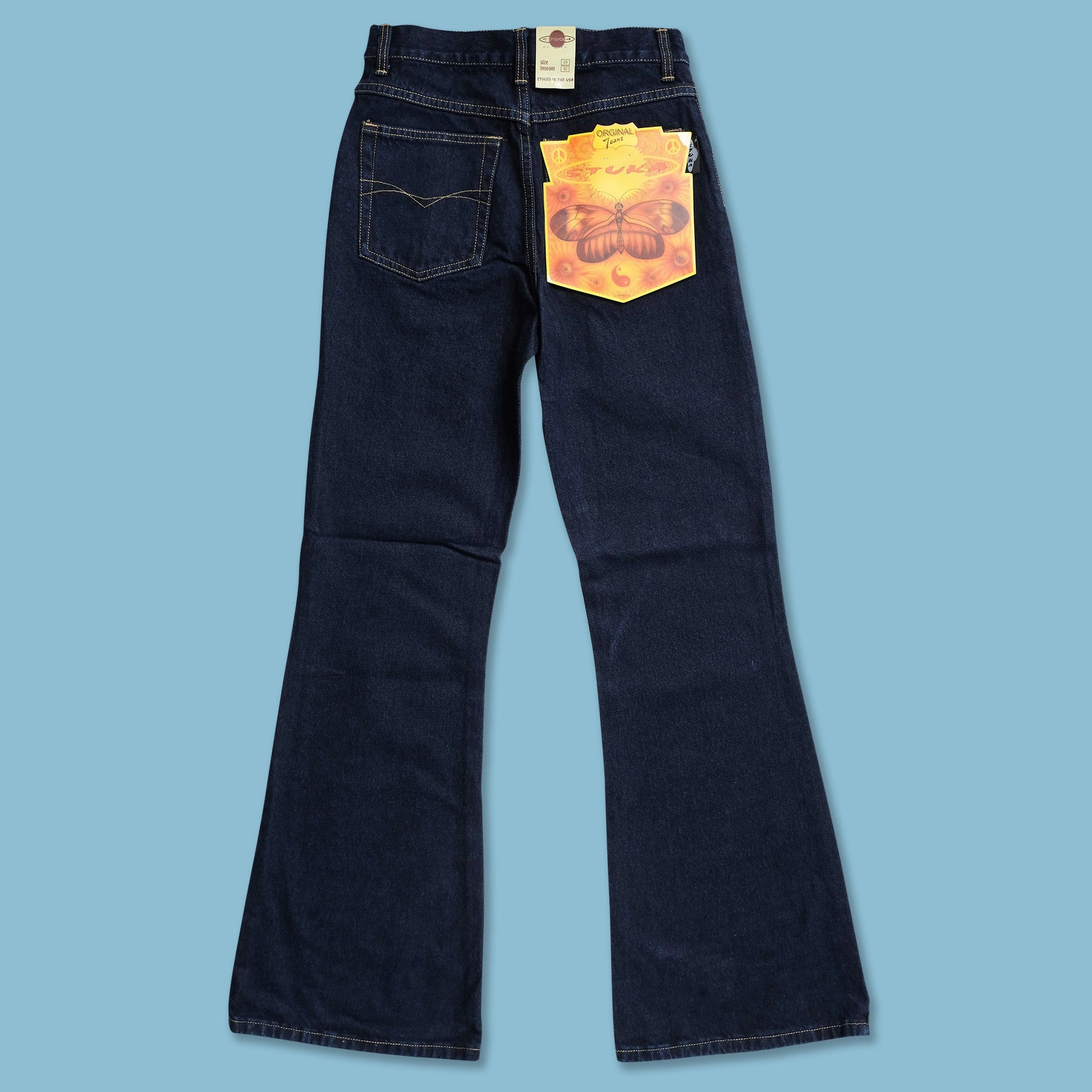 All Season Y2K Bootcut Denim Pants
