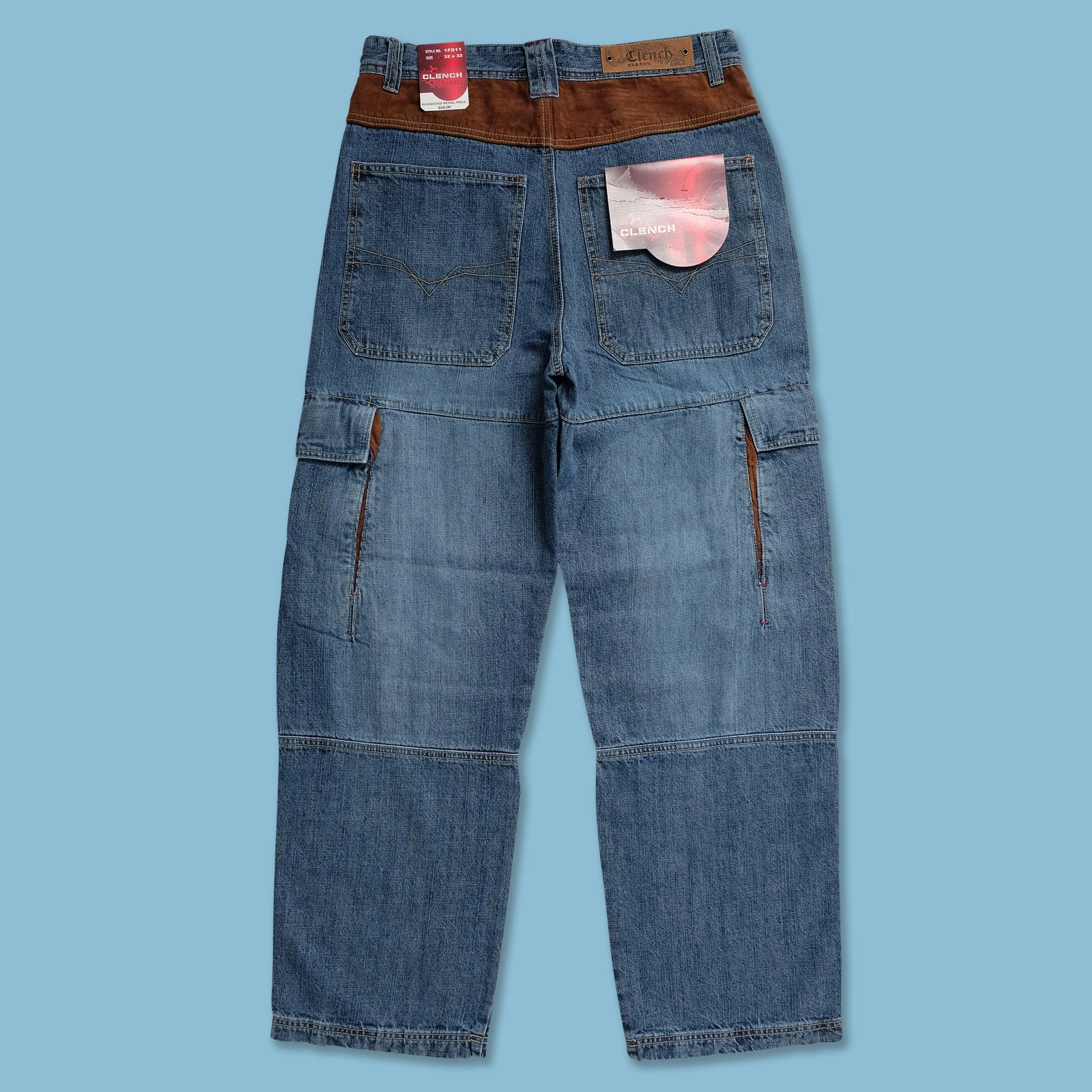 ErgonomicArticulatedDesign Y2K Clench Baggy Pants