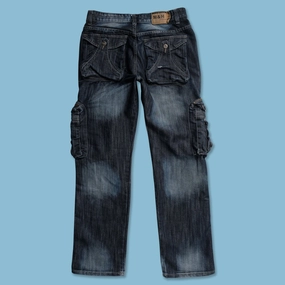 Hidden Pocket System ThermalRegulatingLining Y2K Denim Pants 32x32