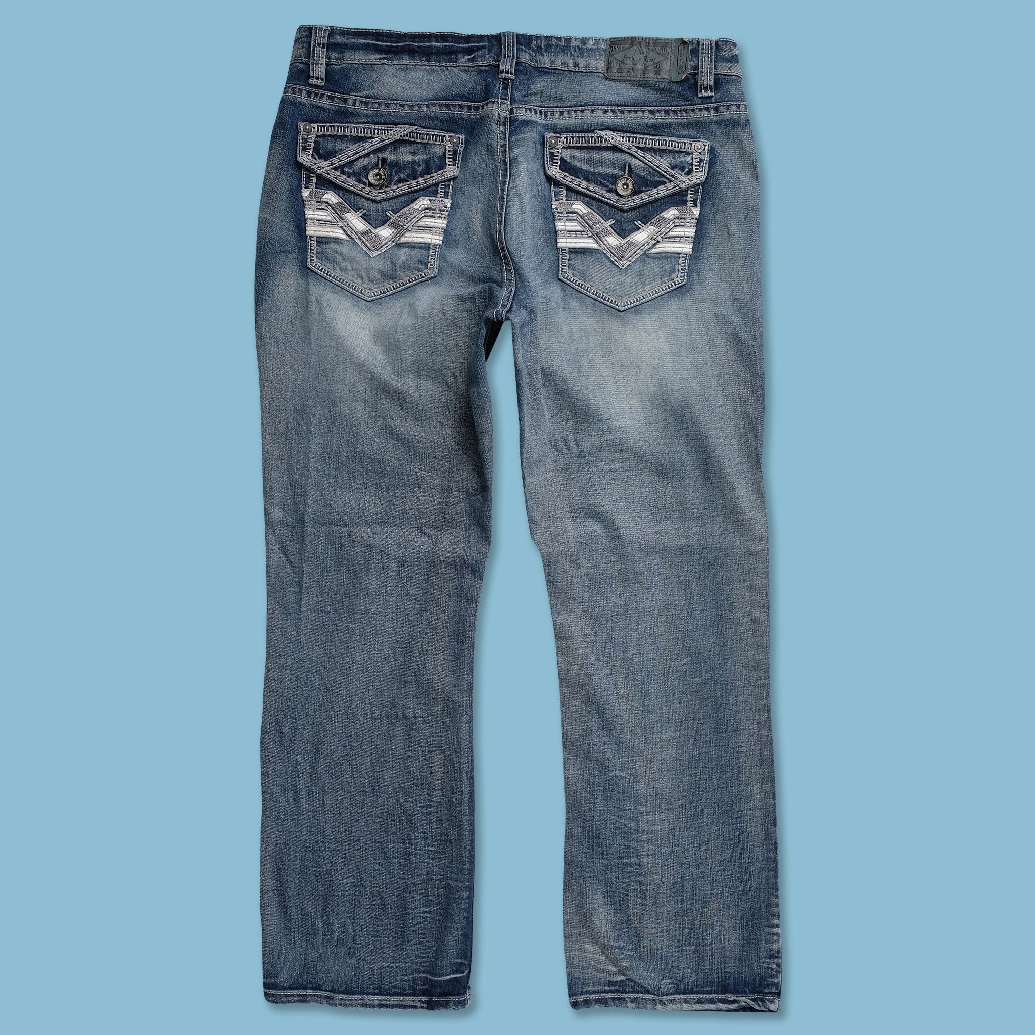 Convertible legs Y2K Denim Pants 36x30