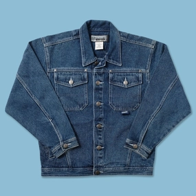 Y2K Five Sixty New York Denim Jacket Small Ultraviolet Protection Hypoallergenic Padding