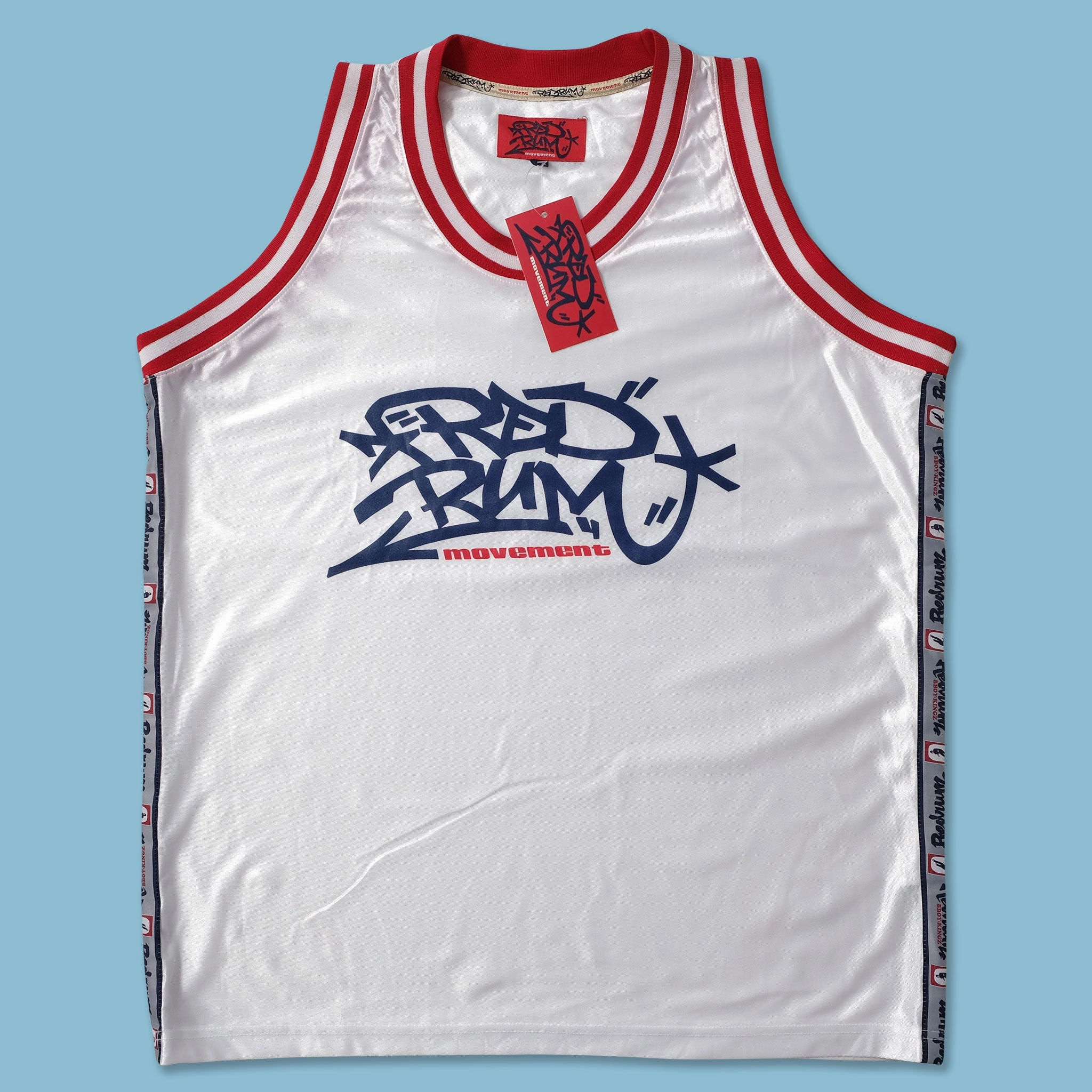 Y2K Redrum Basketball Jersey Adaptable Fit All-day Comfort