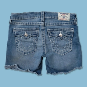 Belt loops Y2K True Religion Shorts W32