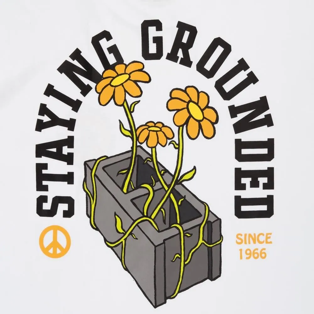 Smart Casual Vans Staying Grounded T-Shirt - White/Black