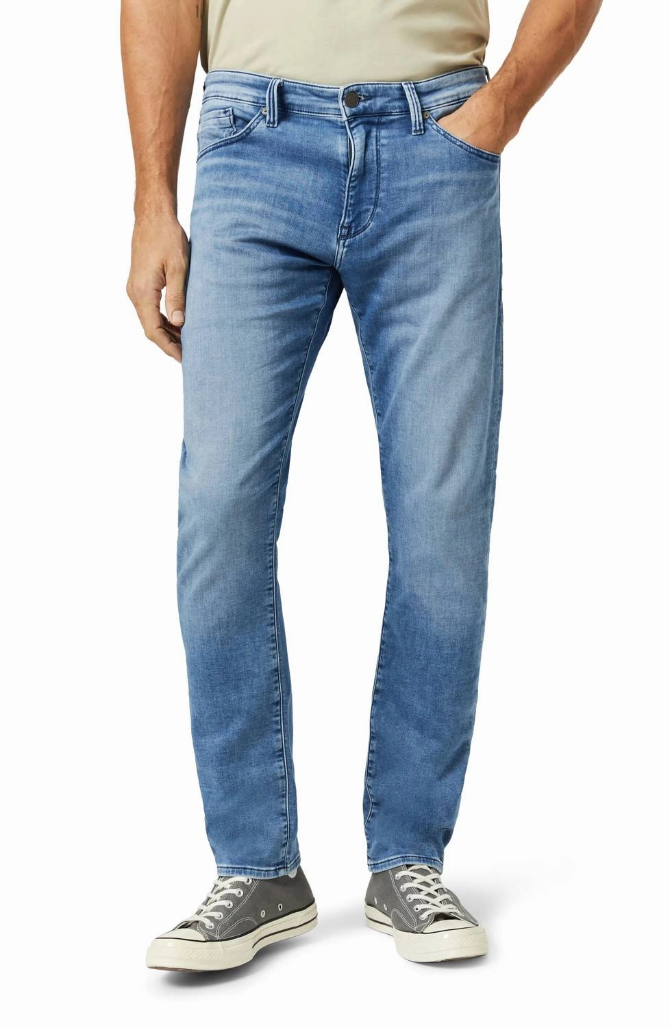 Zach Straight Leg Jeans In Athletic Mid Tonal Athlete Fit Modern Autumn Days Moisture Wicking Technology