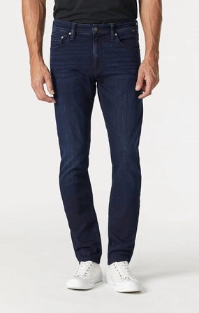 Outfit Plan True Fit Zach Straight Leg Jeans In Deep Blue Black Tonal Williamsburg
