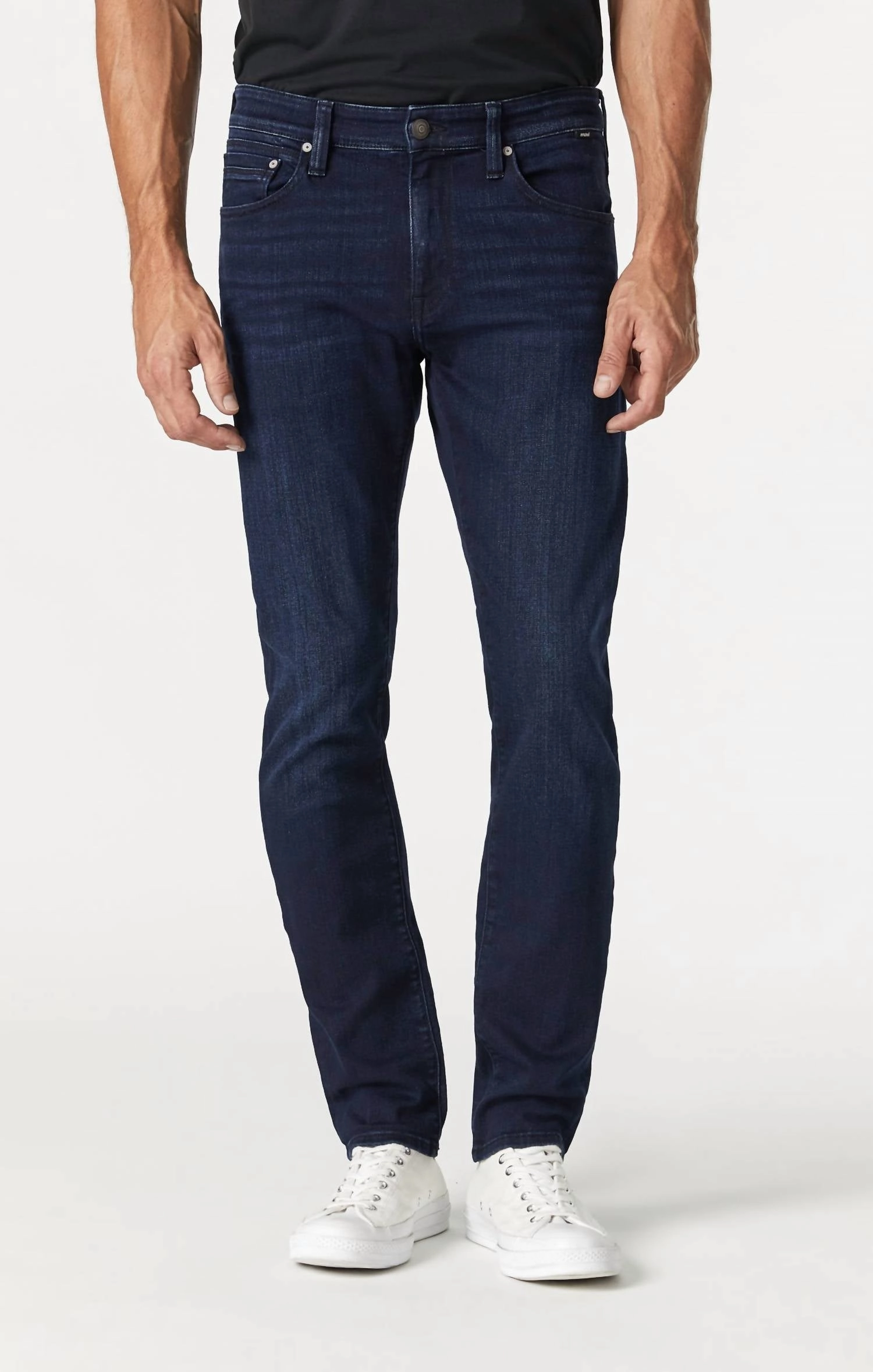 Outfit Plan True Fit Zach Straight Leg Jeans In Deep Blue Black Tonal Williamsburg