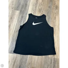VNeckline Athletic Tank Top By Nike Apparel In Black, Size: Xxl