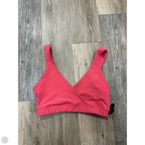 High Thread Count Cotton TearResistantWeave Athletic Bra By Beyond Yoga In Pink, Size: M