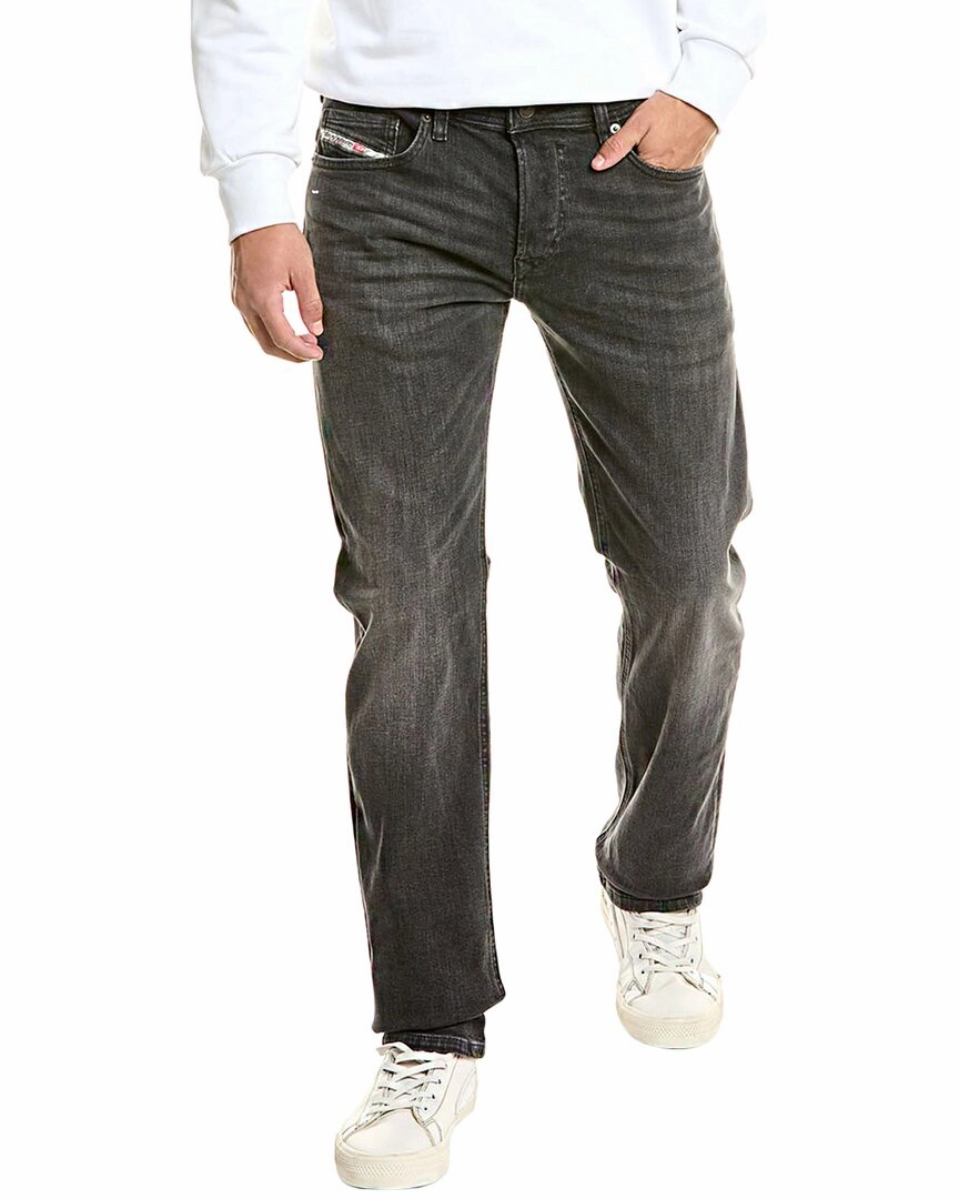 Smooth Minimalist Diesel Safado Black Straight Jean
