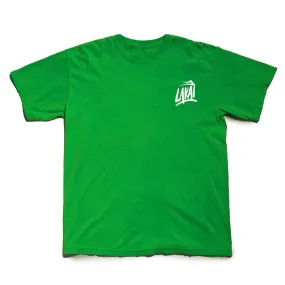 Lakai Bruch Garment Dyed T-shirt - Green Relax Outfit NonIrritating Fabric