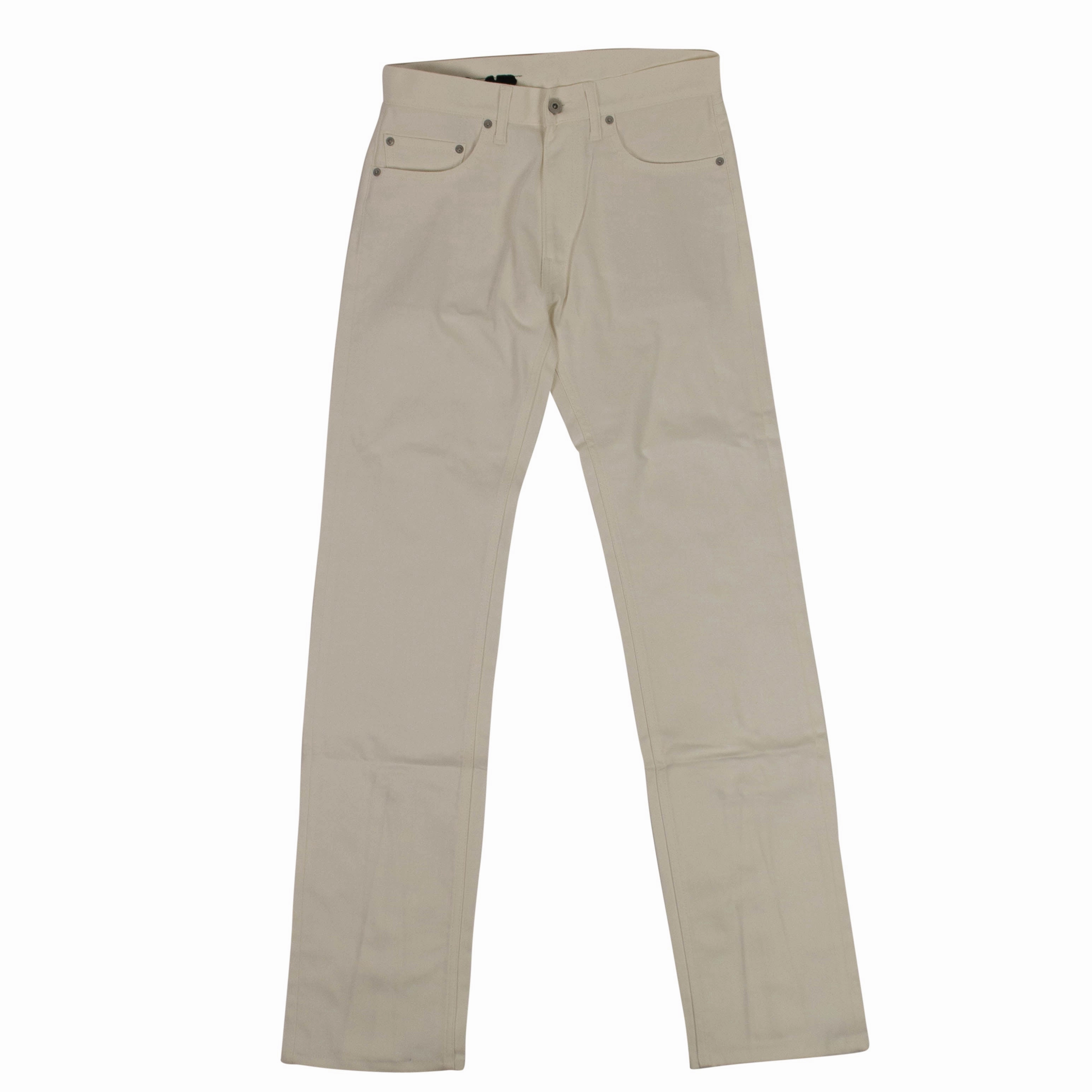 Zipper Jeans White Modern Silhouette Everyday Party Look